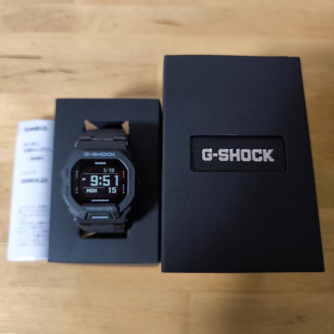 CASIO G-SHOCK GBD-200-1JF カシオ 樹脂バンド 20気圧