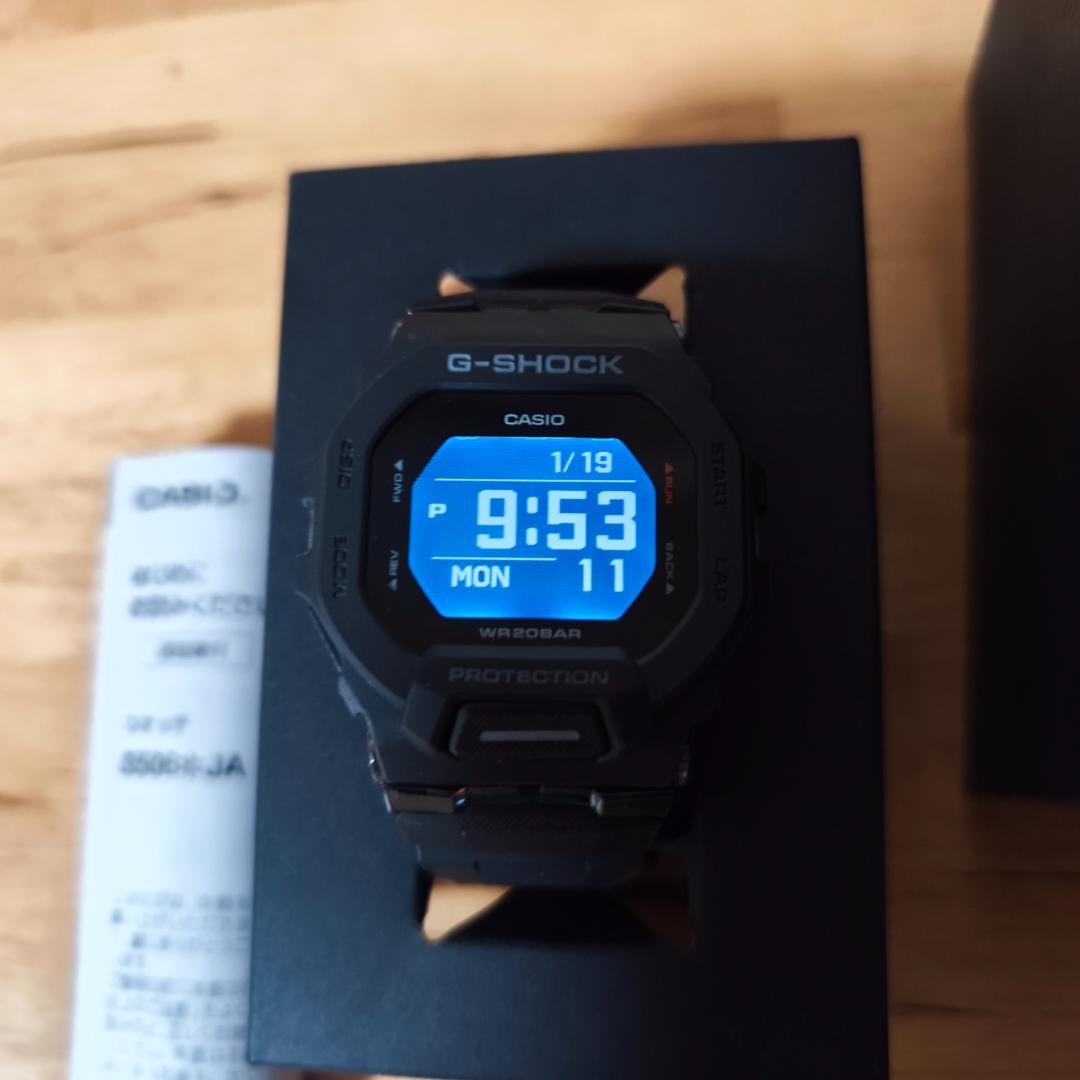 CASIO G-SHOCK GBD-200-1JF カシオ 樹脂バンド 20気圧