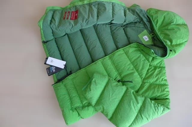 新品 C.P. COMPANY エコクローム ゴーグル ダウンジャケット