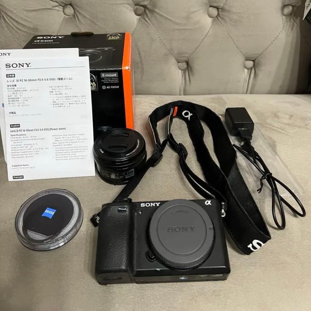 [12/10迄値下げ] SONY α6400 カメラ E PZ 16-50mm