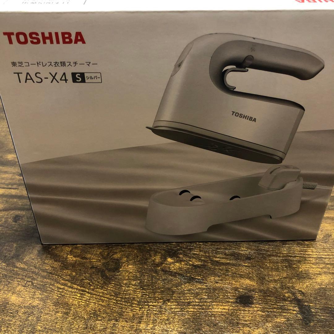 TOSHIBA TAS-X4-N コードレス衣類スチーマー