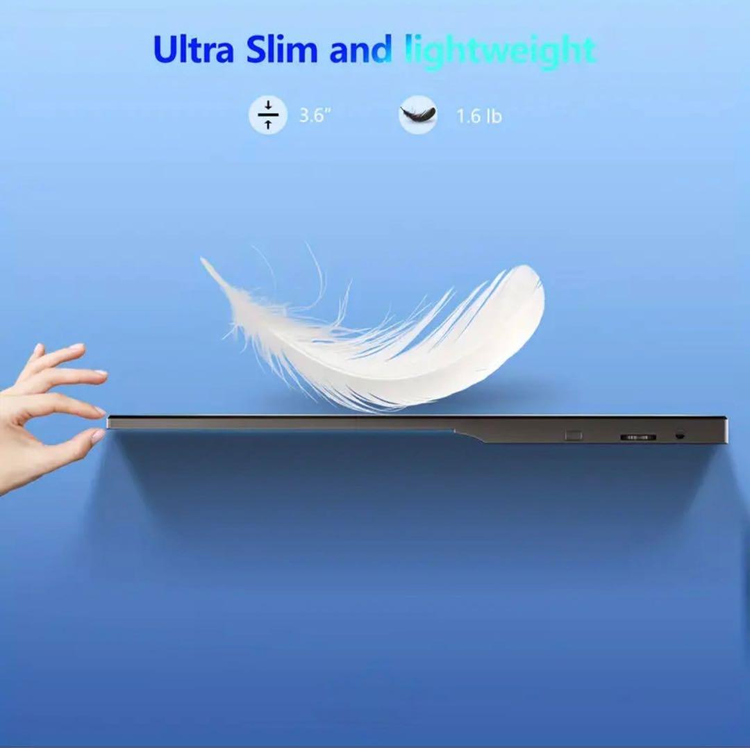 WUAWE 15.6インチ ポータブルモニター本体　モバイルモニター