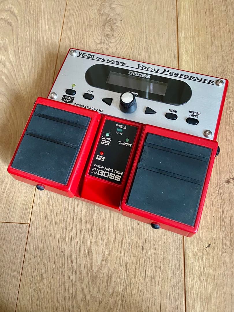 BOSS VE-20 Vocal Performer アダプター付き