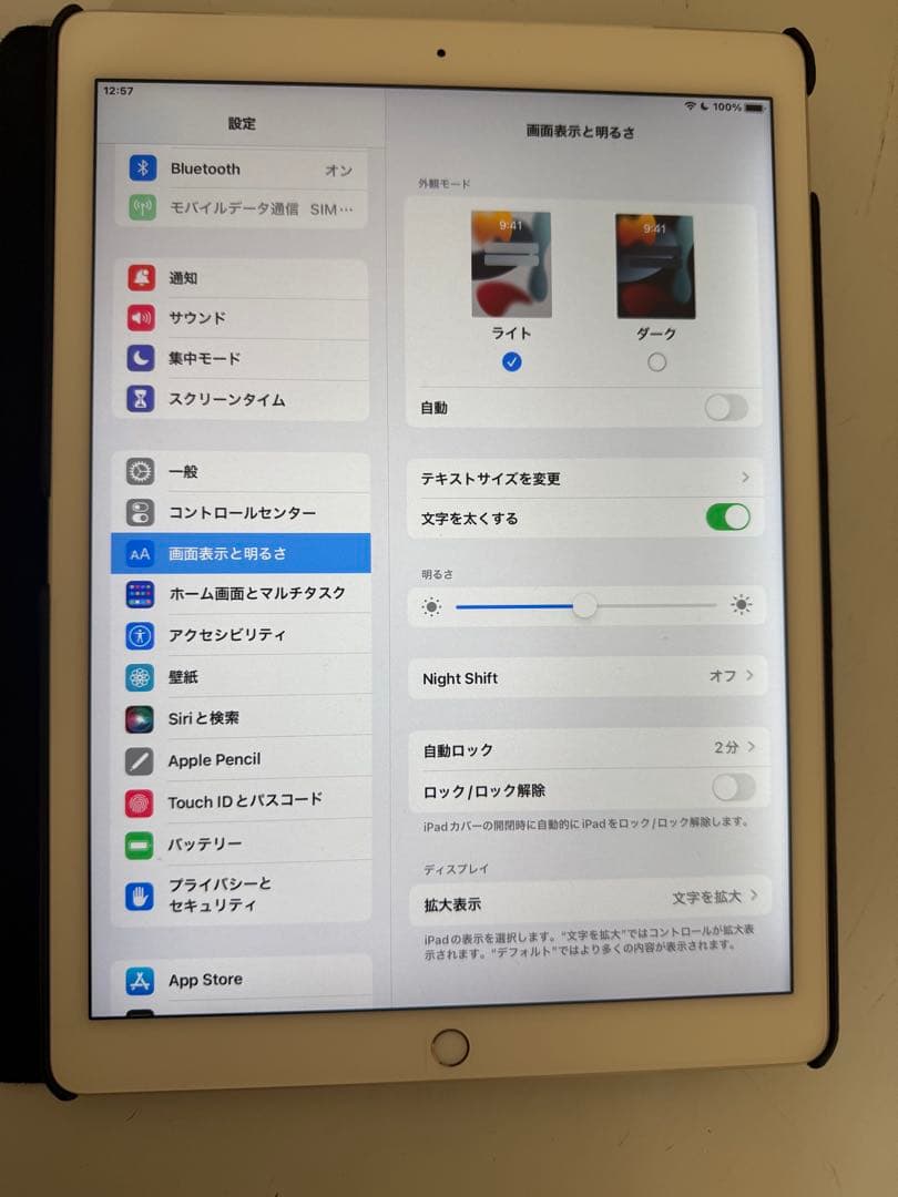 ipad pro第1世代 128GB WiFi+Cellular 12.9インチ