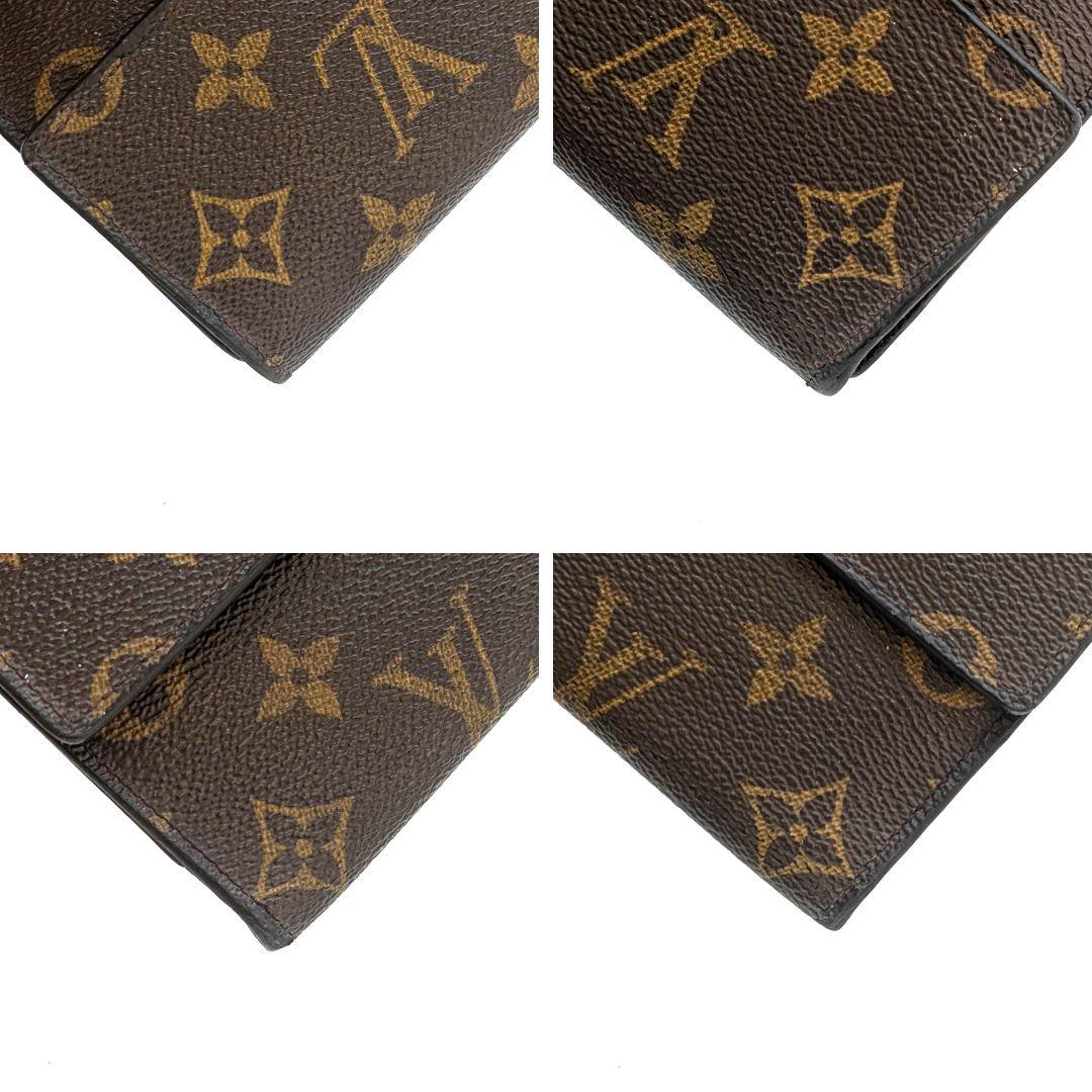 ルイヴィトン モノグラム インターナショナル 三つ折り 長財布 C39
