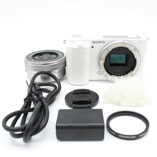 Sony ZV-E10 パワーズームレンズキット ホワイト ZV-E10L W