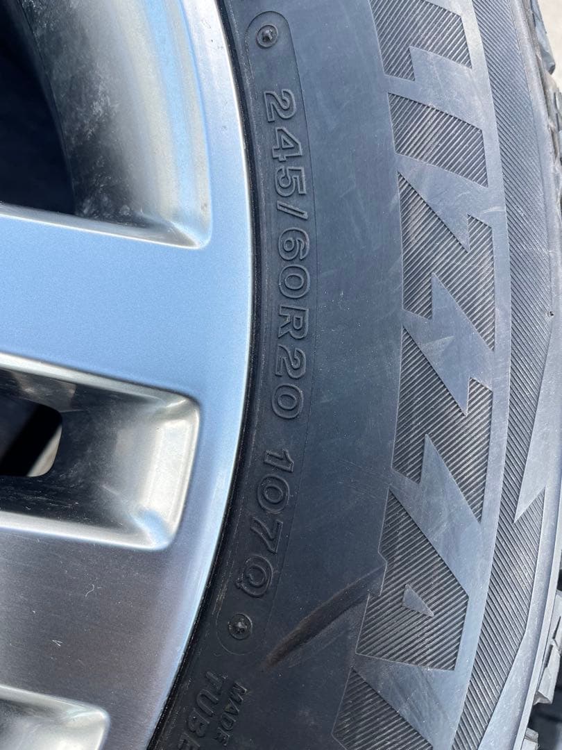 FJクルーザー　20インチホイール　スタッドレス　19年製