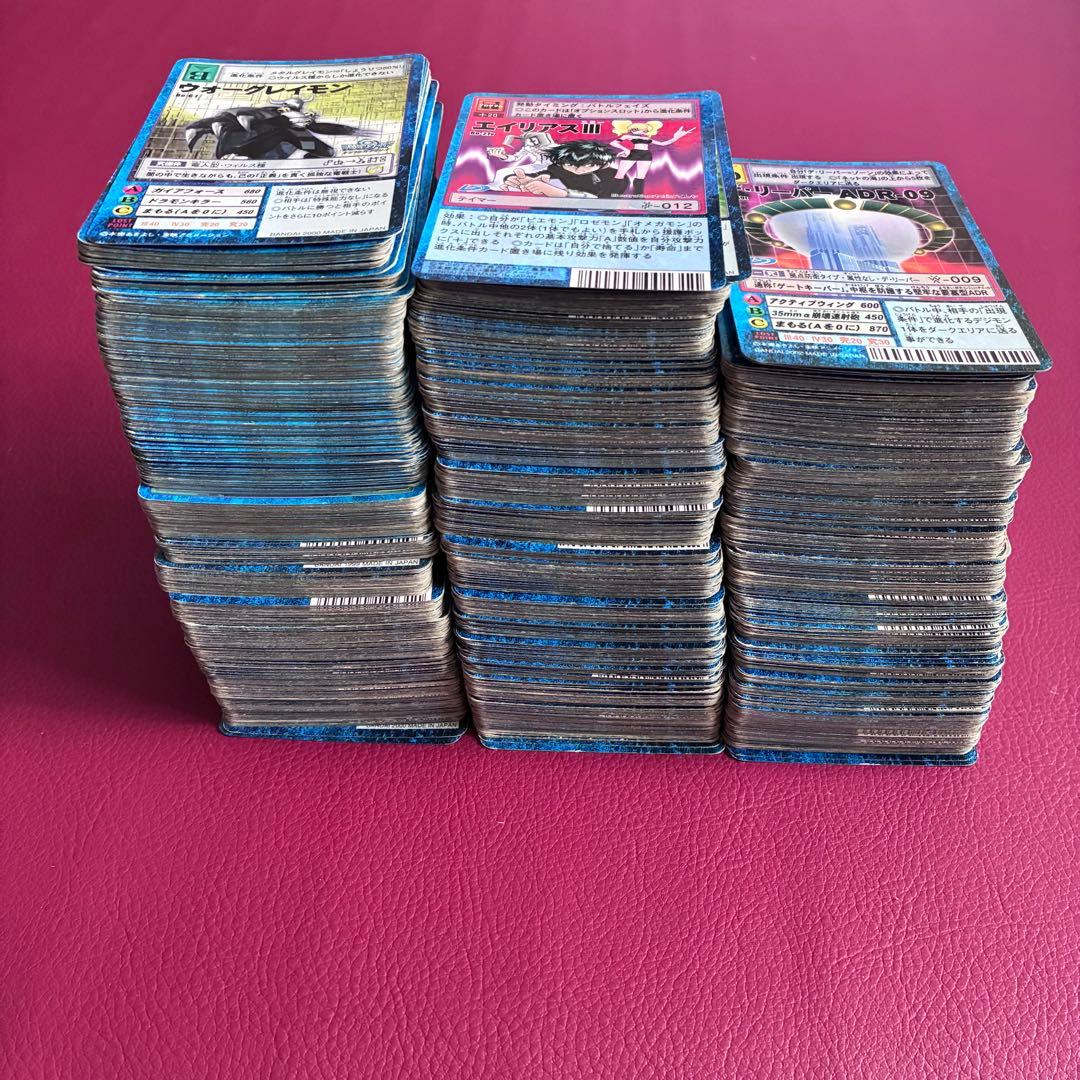 旧デジモンカード　カードダス　デジカ　約1100枚　絶版