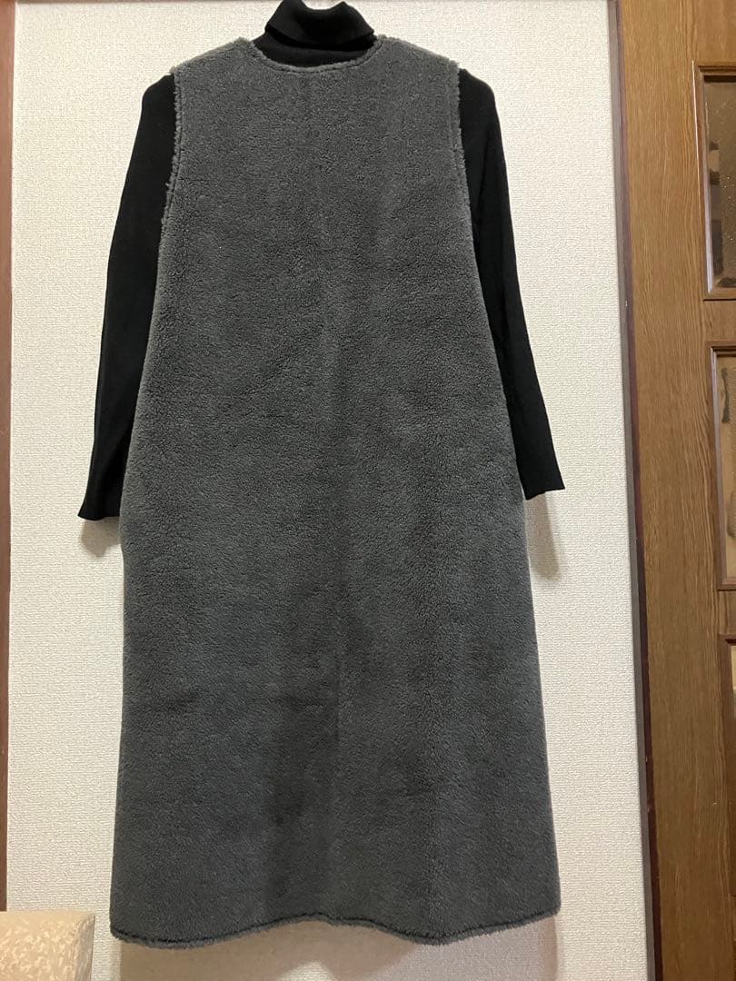 cham様 お値下げ高品質エコムートン×ボア2wayロングジレとKBFパンツ