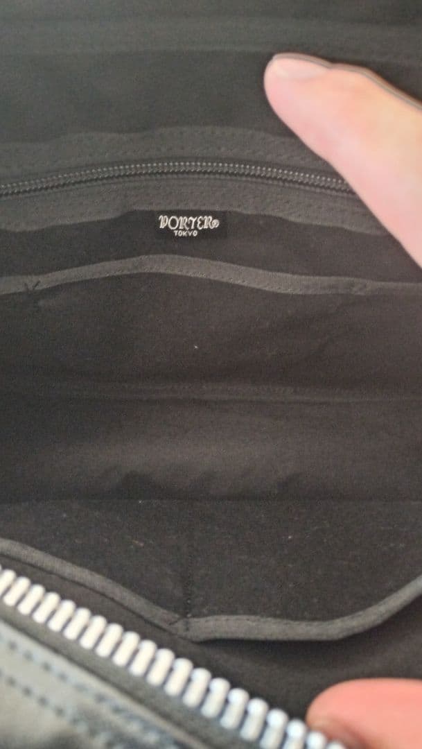 PORTERフリースタイル ブラックボストンバッグ