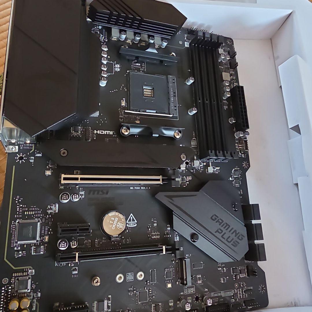 MSIマザーボード MPG B550 Ryzen 5000 シリーズプロセッサー