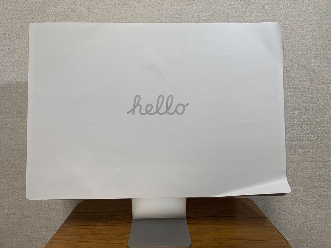 【超美品】iMac M3 メモリ16GB/SSD256 24インチ シルバー