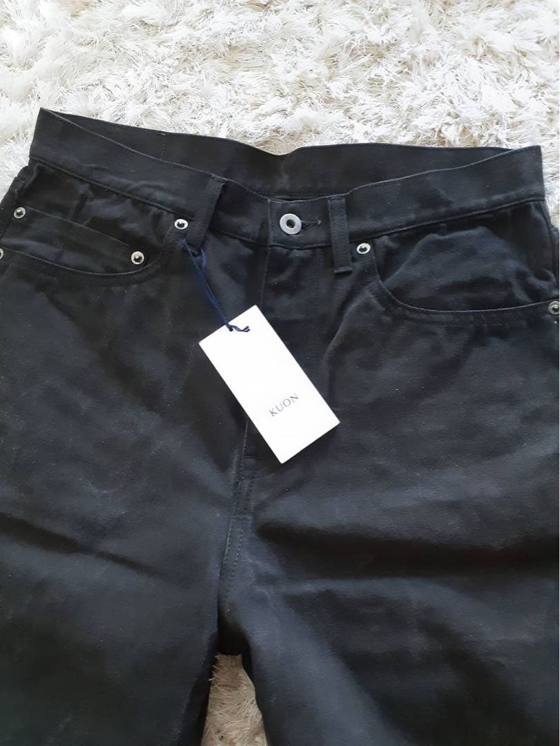 KUON クオン 墨染めデニムパンツ Dark Gray / 30 ⚠️超特価‼️