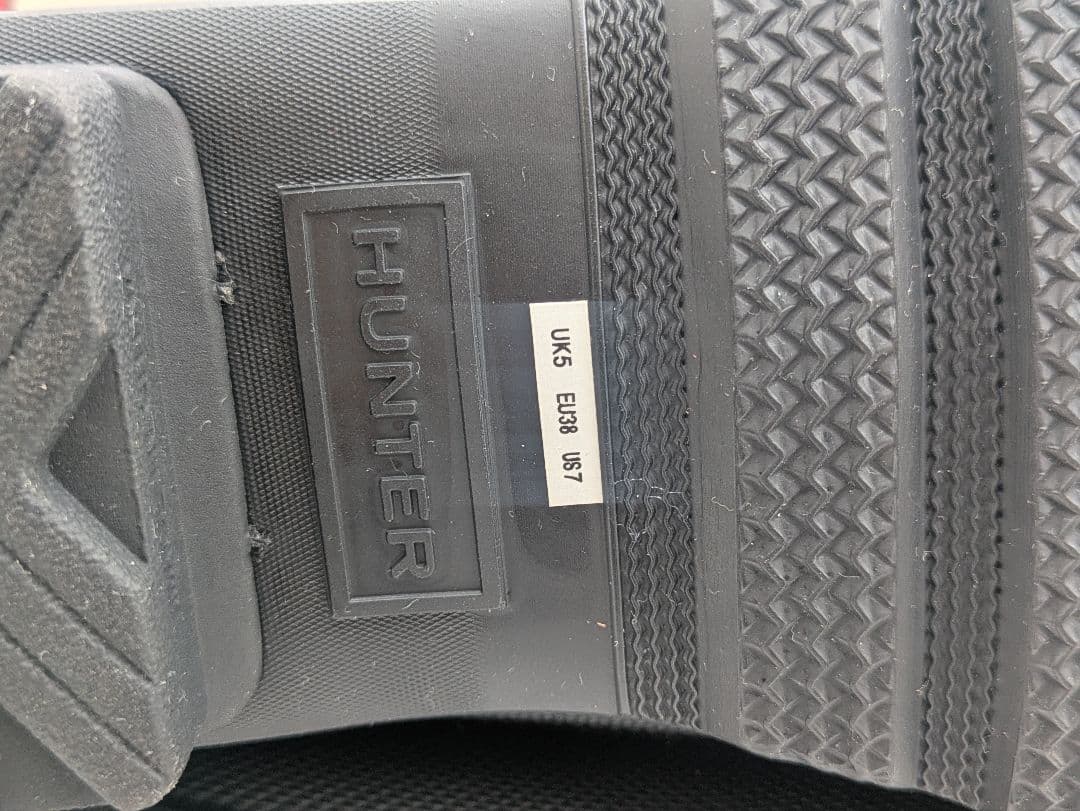 HUNTER サイドゴアブーツ　オリジナル チェルシー レインブーツ UK5