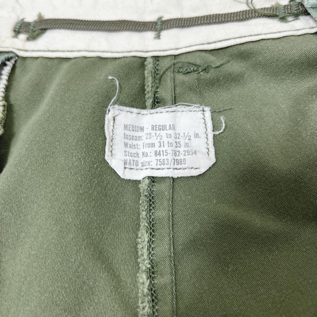 【程度良好！】70s US ARMY M-65 フィールドパンツ M-R