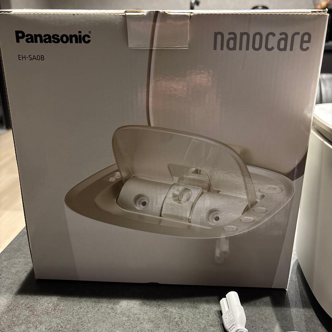 超美品　Panasonic　スチーマーナノケア　EH-SA0B-N