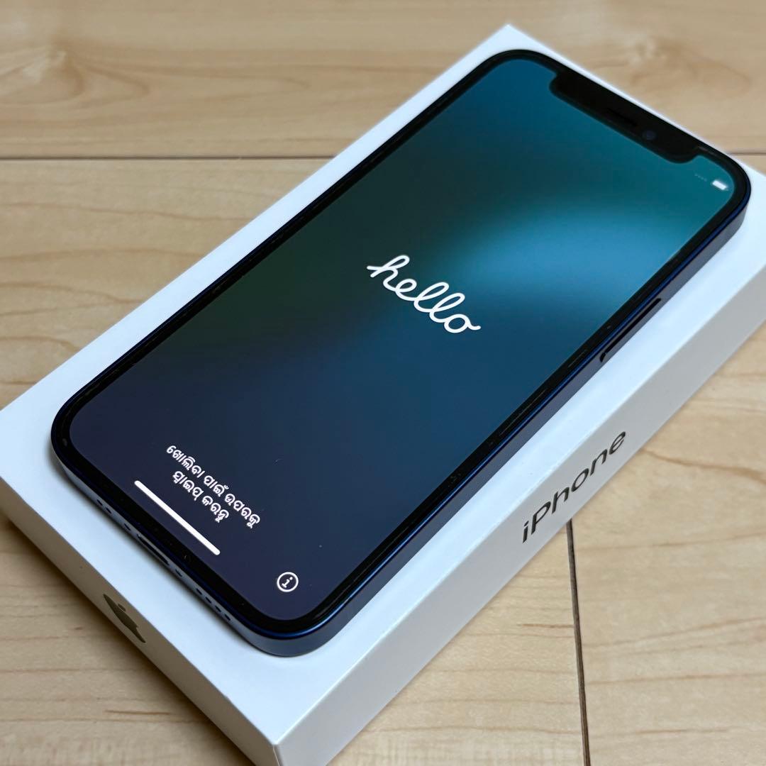 【美品】SIMフリー Apple iPhone12 mini 64GB