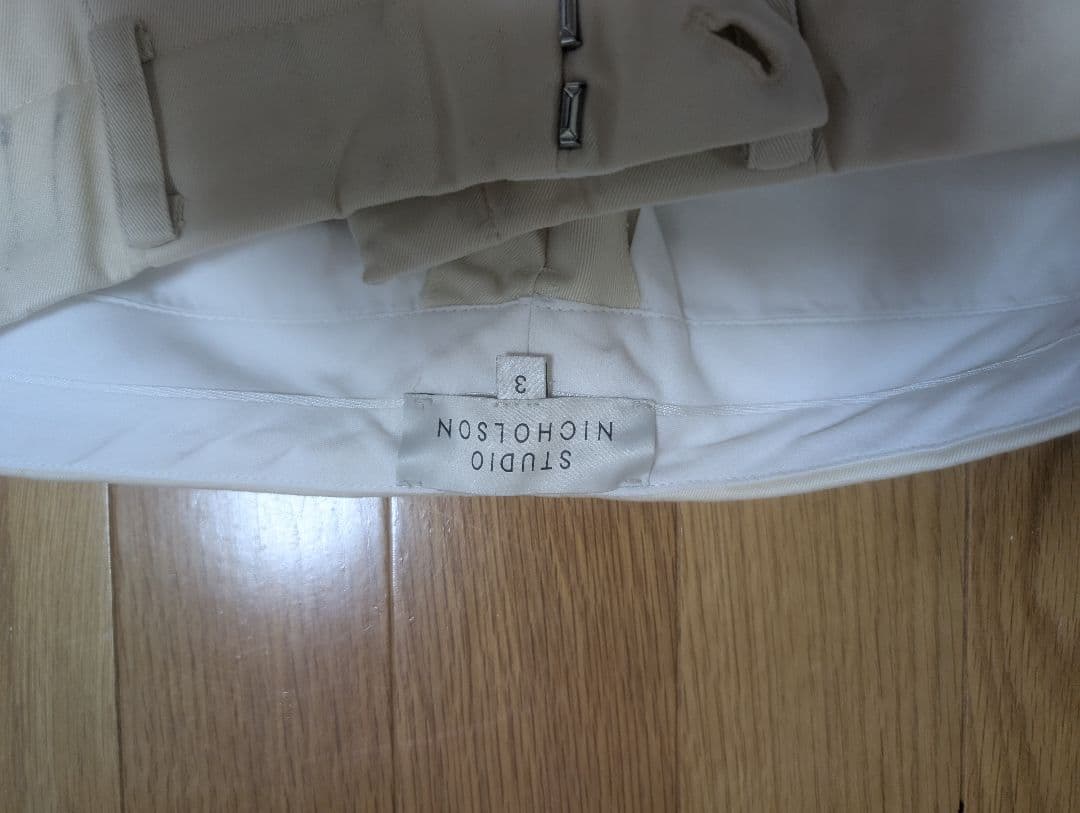 【美品】STUDIO NICHOLSON/DORDONI/サイズ3