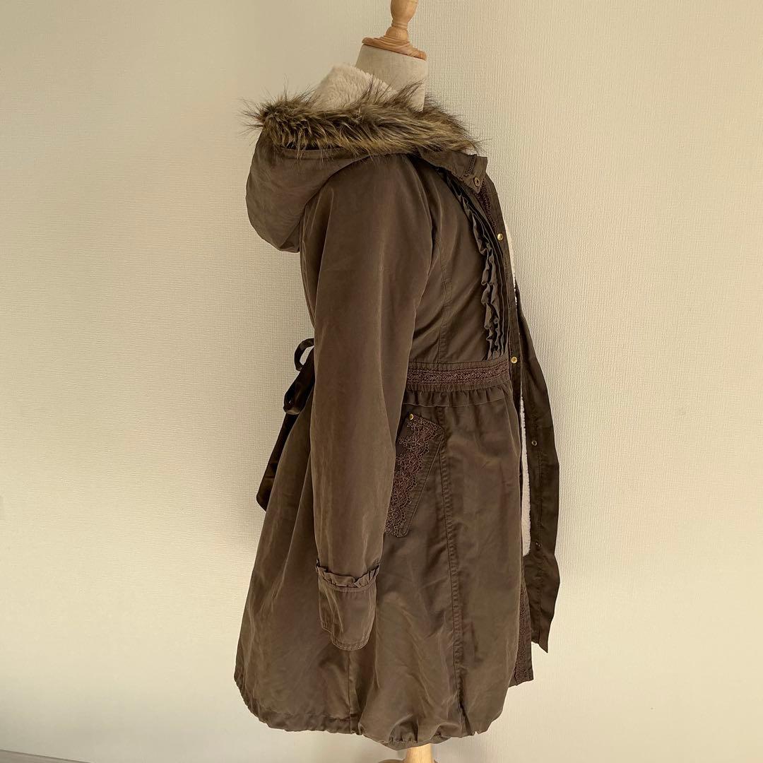 00s fairygrunge 森ガール 姫ロリ アクシーズ 2WAモッズコート