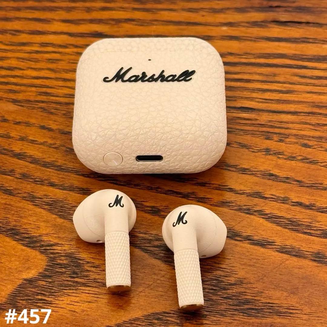 Marshall MINOR IV ワイヤレスイヤホン（クリーム）