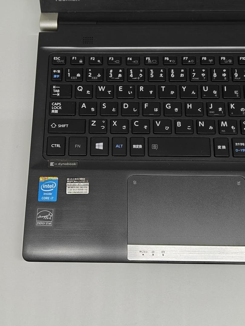 【東芝】爆速 Corei7/新品SSD128GB ノートパソコン 8GB F5