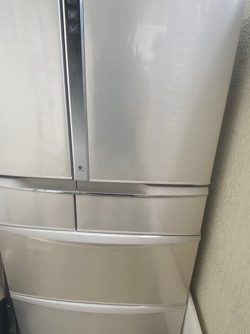 Panasonic シルバー フレンチドア冷蔵庫