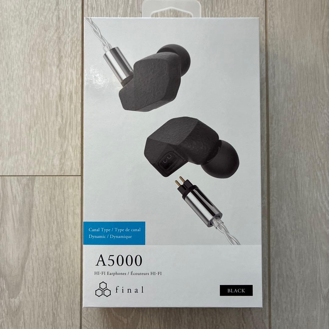 【新品、未開封、未使用】final A5000 イヤホン