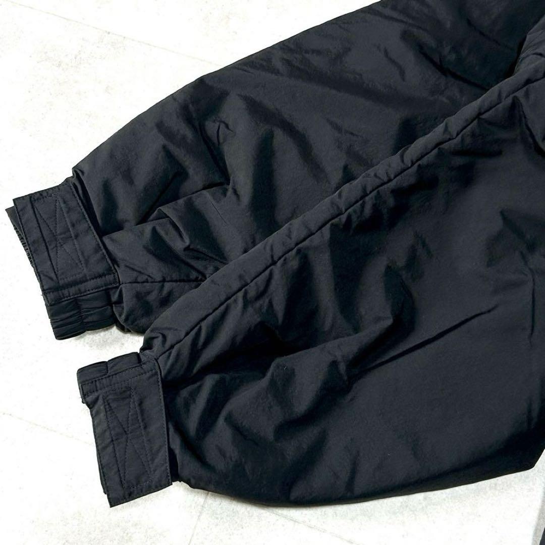 美品 ビューティ＆ユース BY ナイロンパフ スタンドドロースト ブルゾン 黒