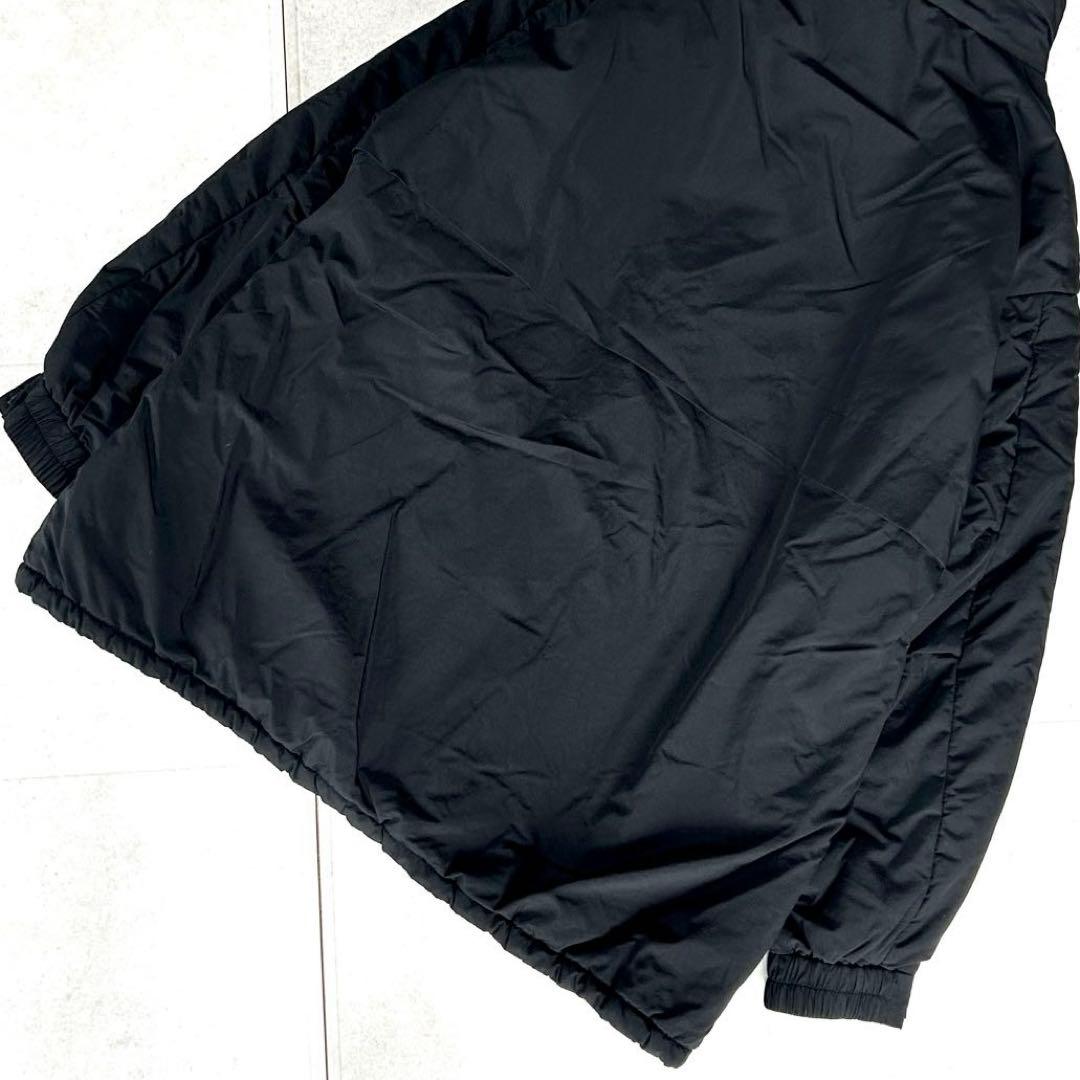 美品 ビューティ＆ユース BY ナイロンパフ スタンドドロースト ブルゾン 黒