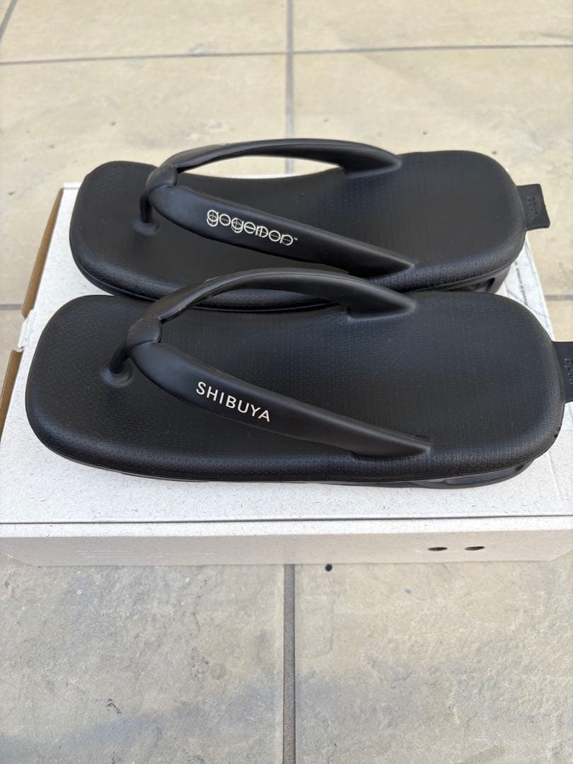 ゴエモン goyemon SETTA×SNEAKER unda EVA黒 S