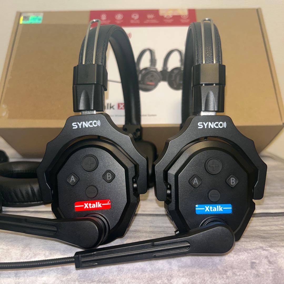 SYNCO-Xtalk-x2-ワイヤレス-ヘッドセット