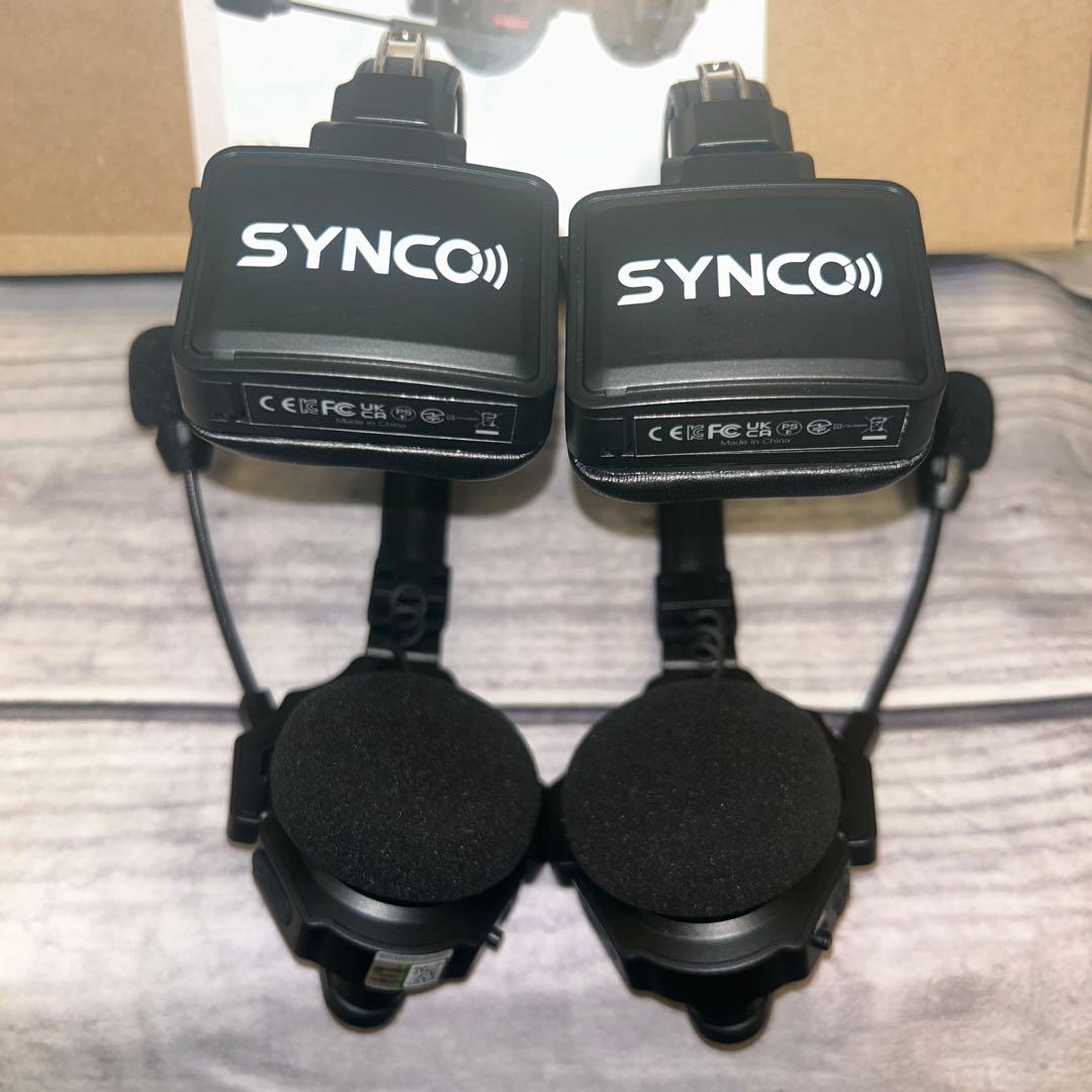 SYNCO-Xtalk-x2-ワイヤレス-ヘッドセット