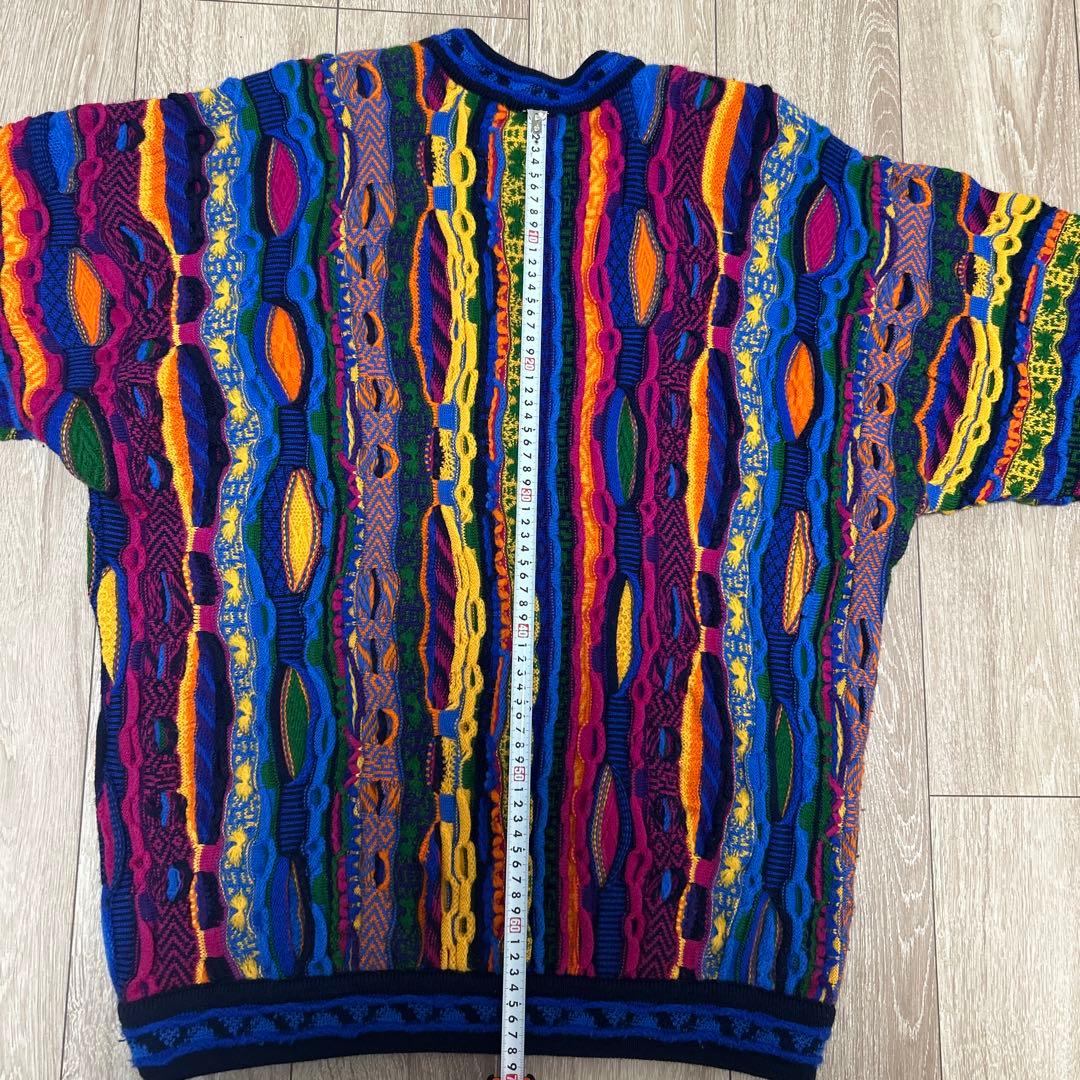 COOGI マルチカラー ニットセーター L