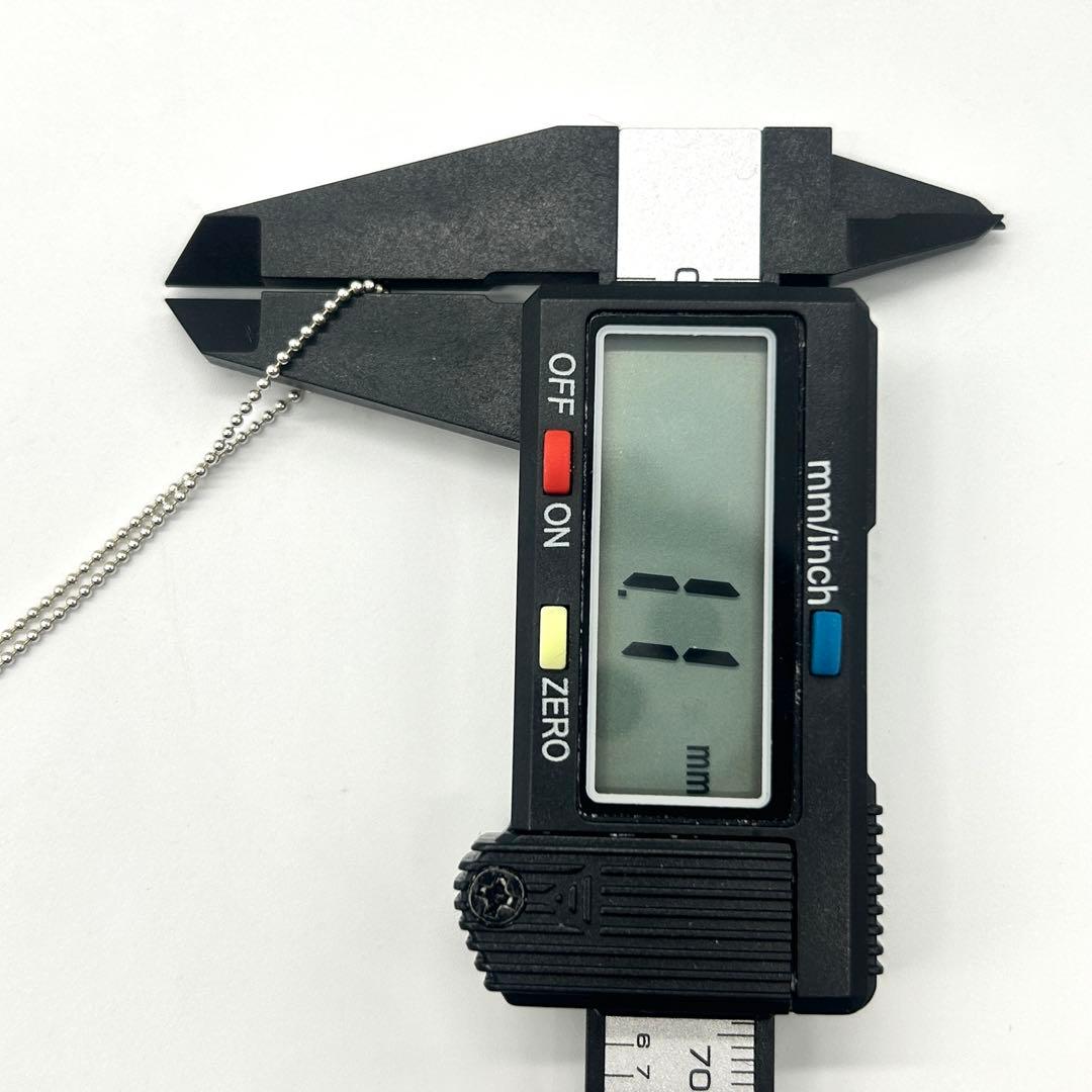 美品　ティファニー　ボールチェーン　ネックレス　　シルバー　925 細め