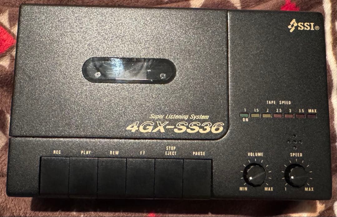 SSI 4GX-SS36 カセットテープ速聴機 送料無料