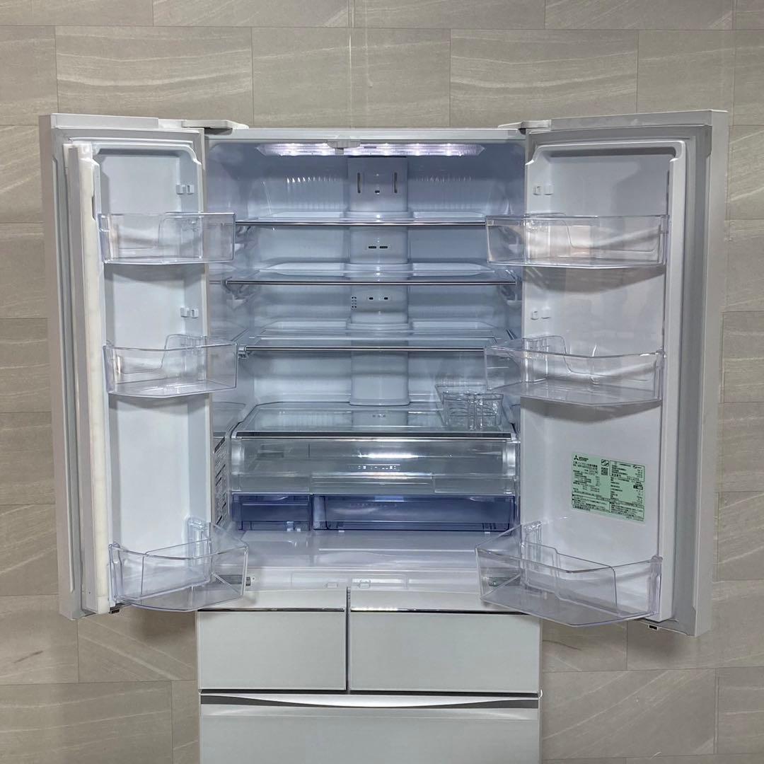 MITSUBISHI 大型冷蔵庫 MR-MX50F 503L 家電 d4733