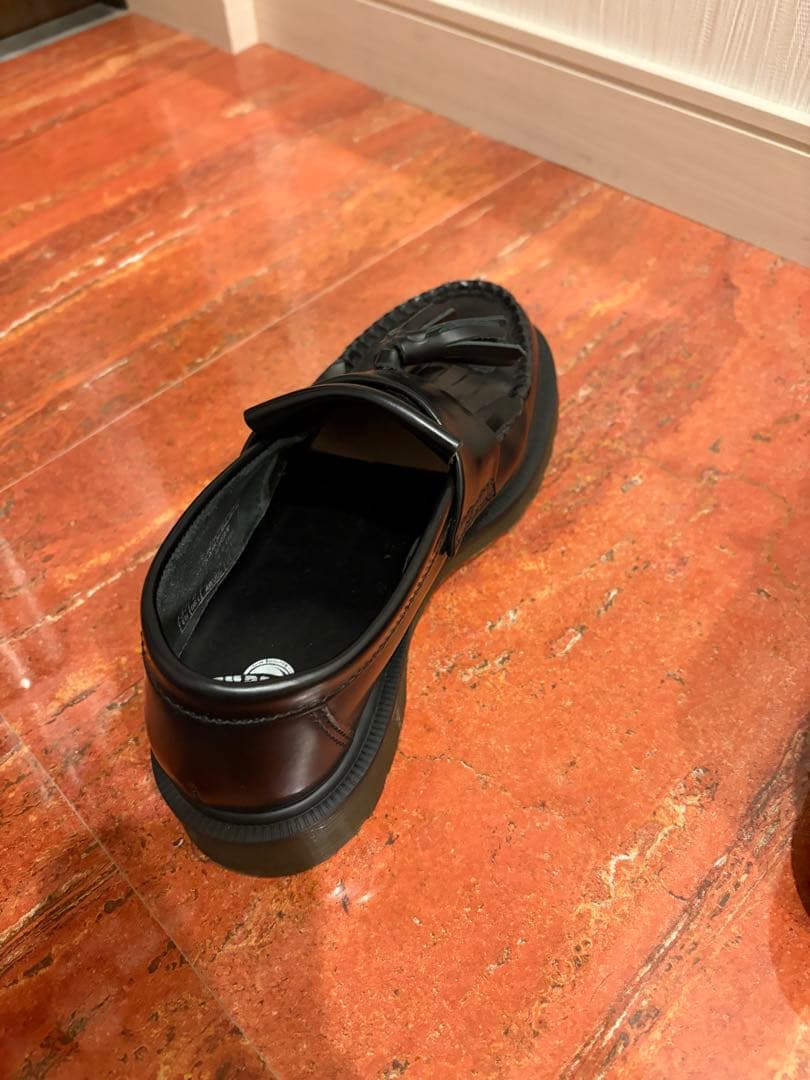 ADRIAN タッセルローファー 23cm ブラック