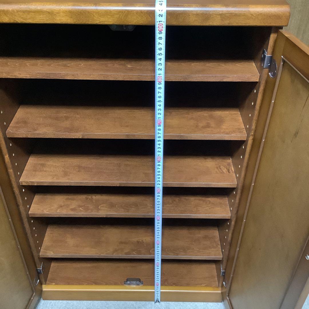 シューズラック 木製 靴箱 収納棚