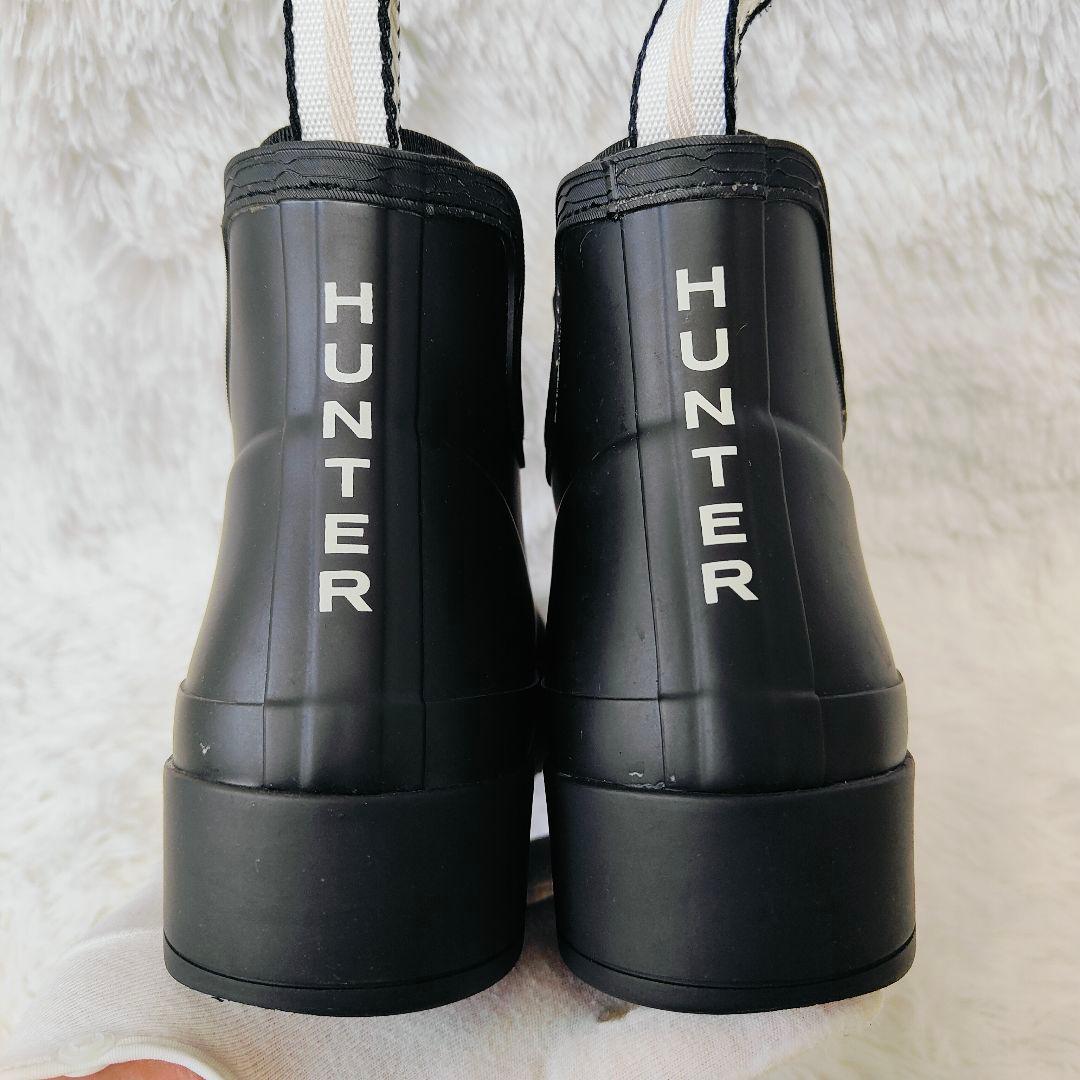 極美品コラボ　N°21✖️HUNTERプレイチェルシーネオプレンブーツ　26.5