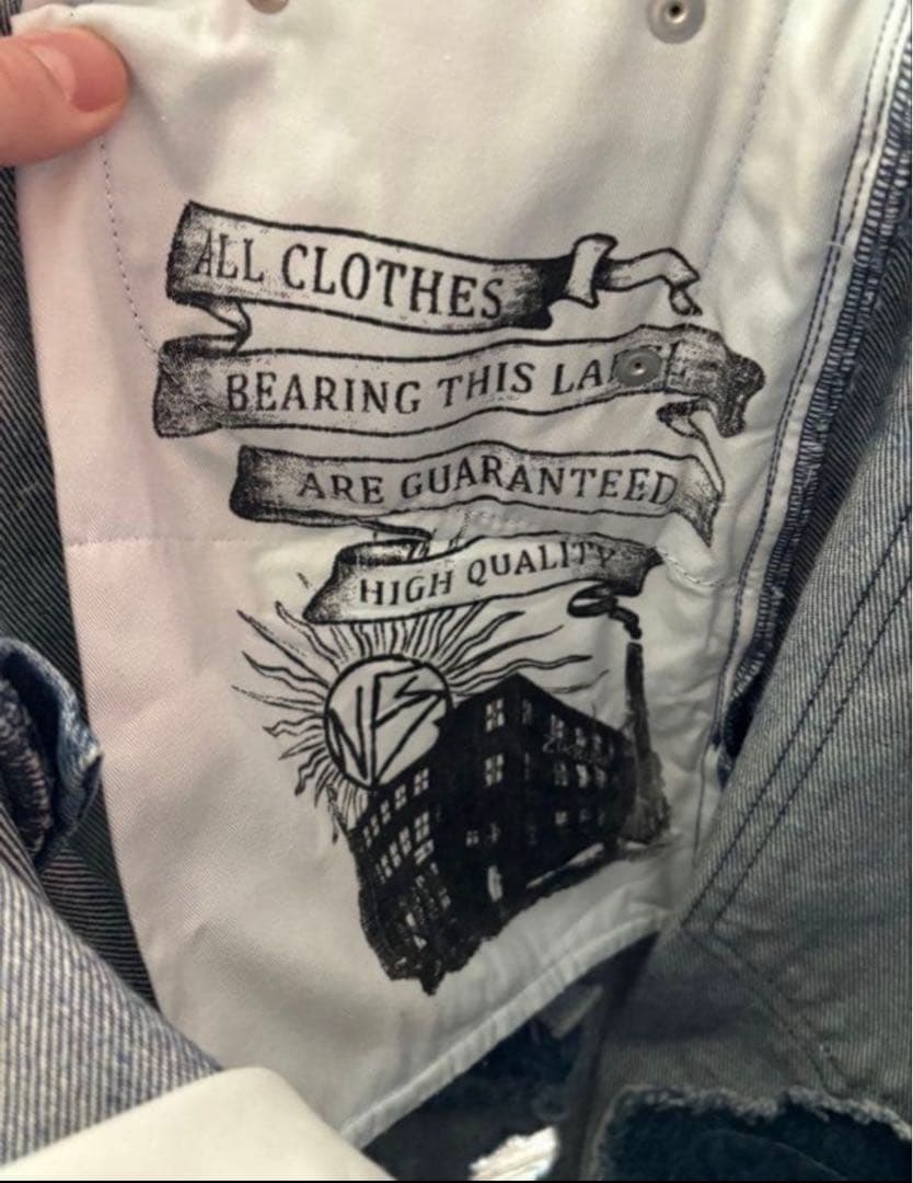 パンツ NO/FAITH STUDIOS ITALIAN OCEAN LOOSE CUT