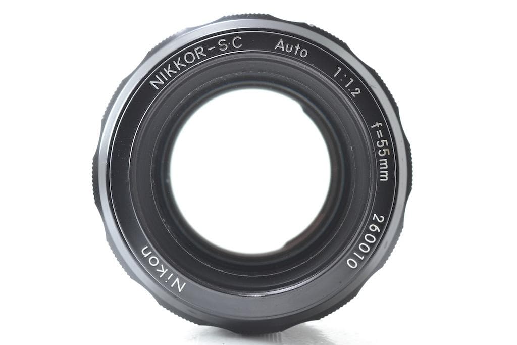 【希少レンズ】Nikon NIKKOR-S.C Auto 55mm f/1.2