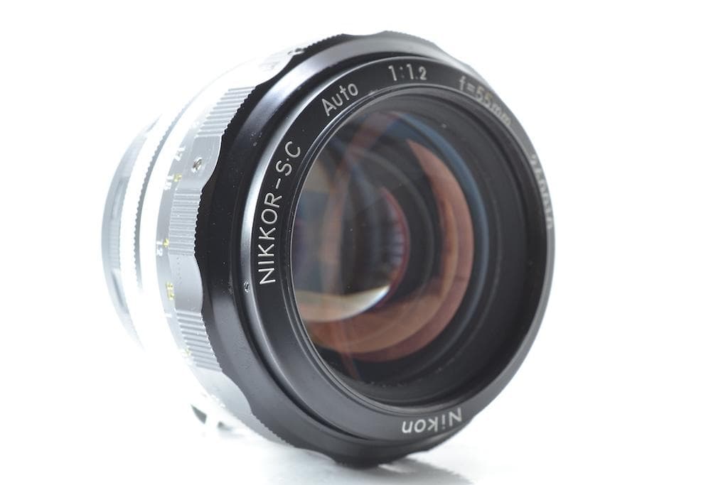 【希少レンズ】Nikon NIKKOR-S.C Auto 55mm f/1.2