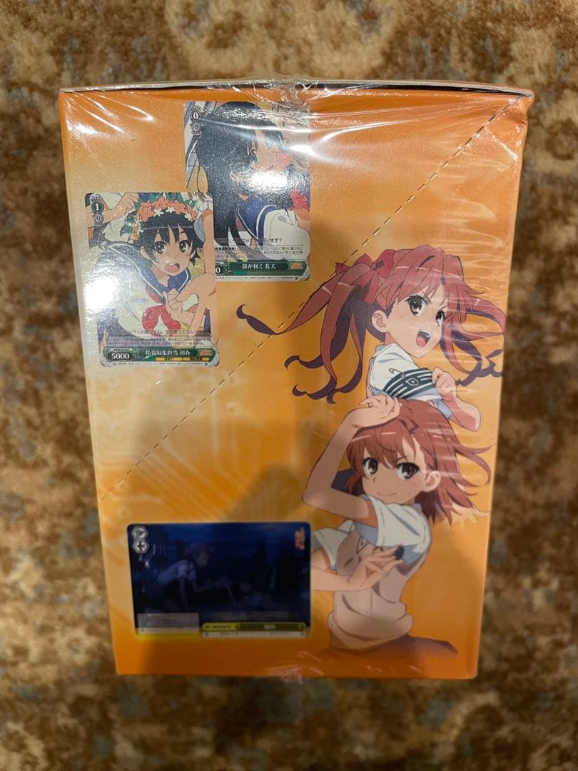 新品　未開封　カード　BOX　ヴァイスシュヴァルツ　とある科学の超電磁砲S