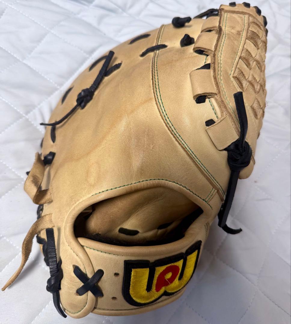 即戦力✨️ワールドペガサス　ファーストミット右投げ用【型付け済】