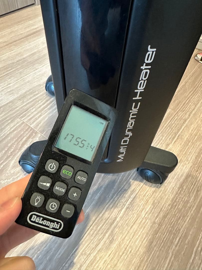 デロンギ　 MDH09-PB マルチダイナミックオイルヒーター リモコン付