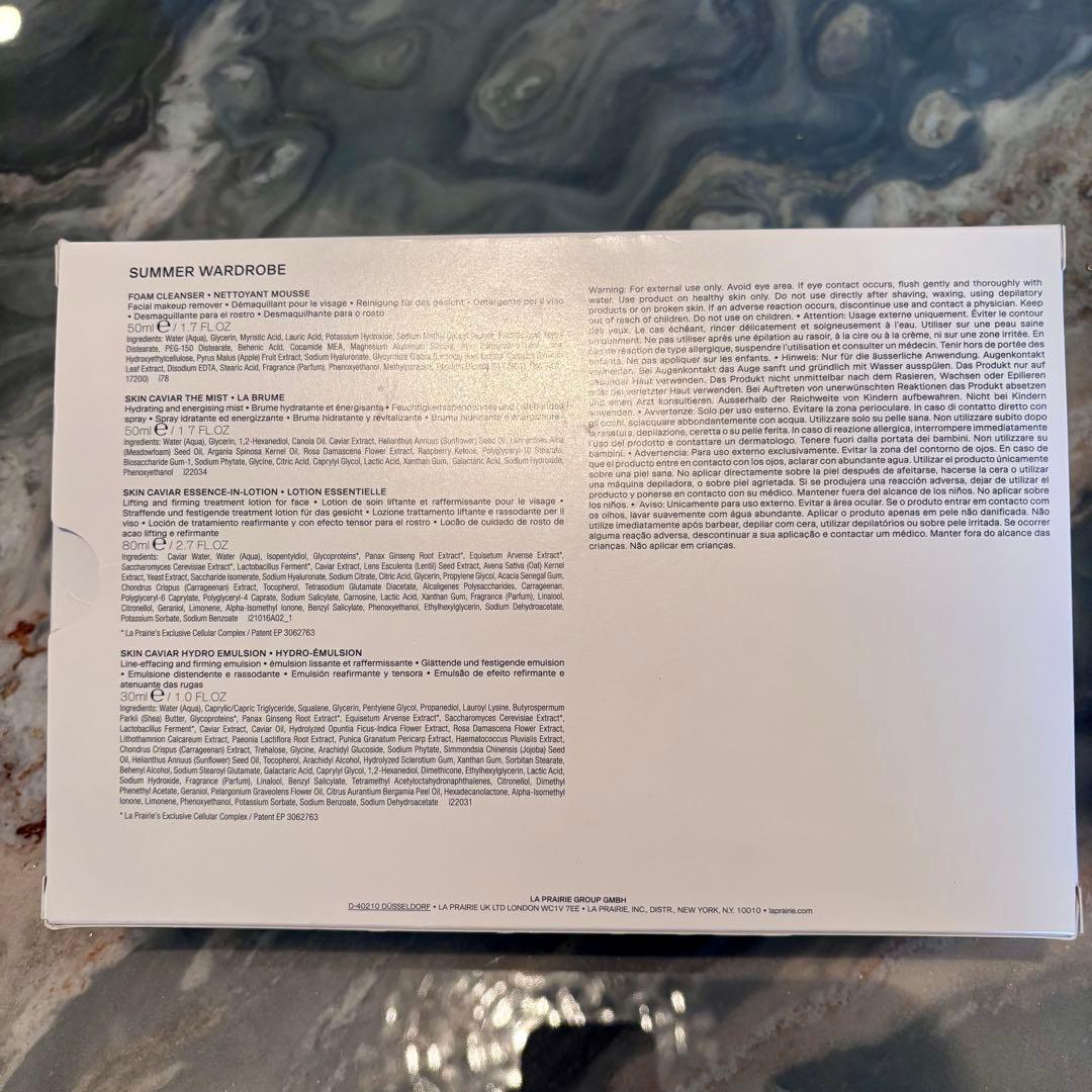 【NAO】LA PRAIRIE SUMMER WARDROBE