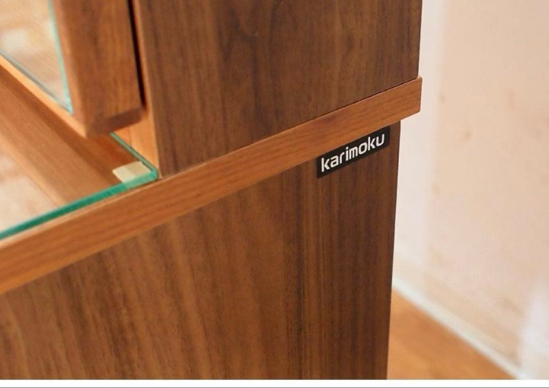 karimoku ドレッサー　スツール　セット　 三面鏡付き