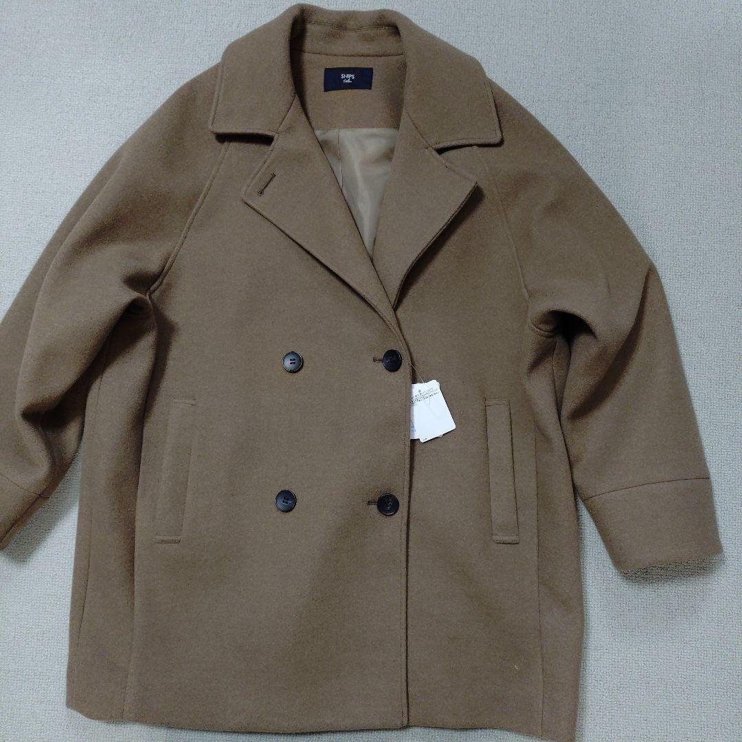 【新品】SIIPS ウール混　Pコート