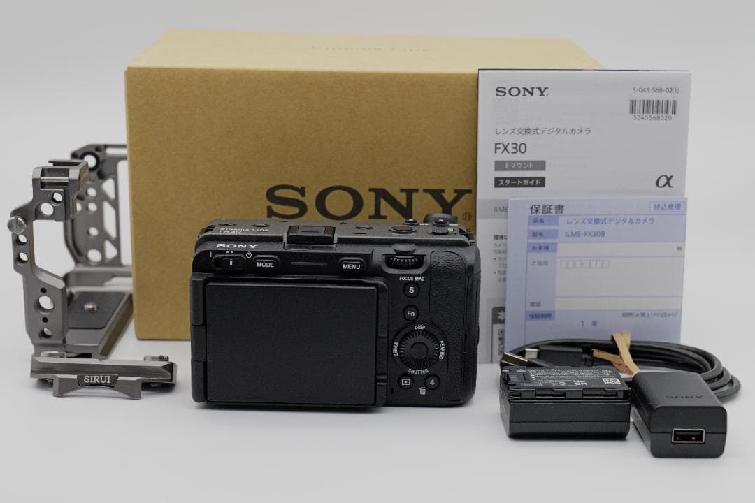 G*o様 物損補償付き SONY FX30 ミラーレスカメラ ボディ