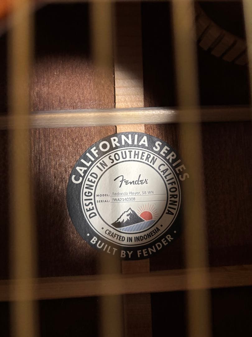 ギター fender redondo player